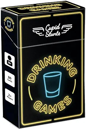 Cupid Stunt Cards - The Drinking Games Edition: More than 70 games and dares to get a party going Cards – April 7, 2020