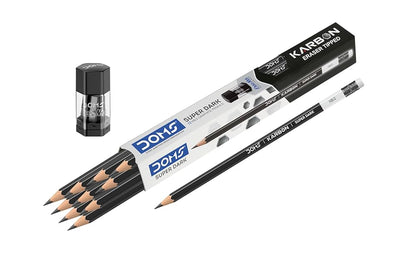 Doms  karbon Erasep Tipped super dark pencil