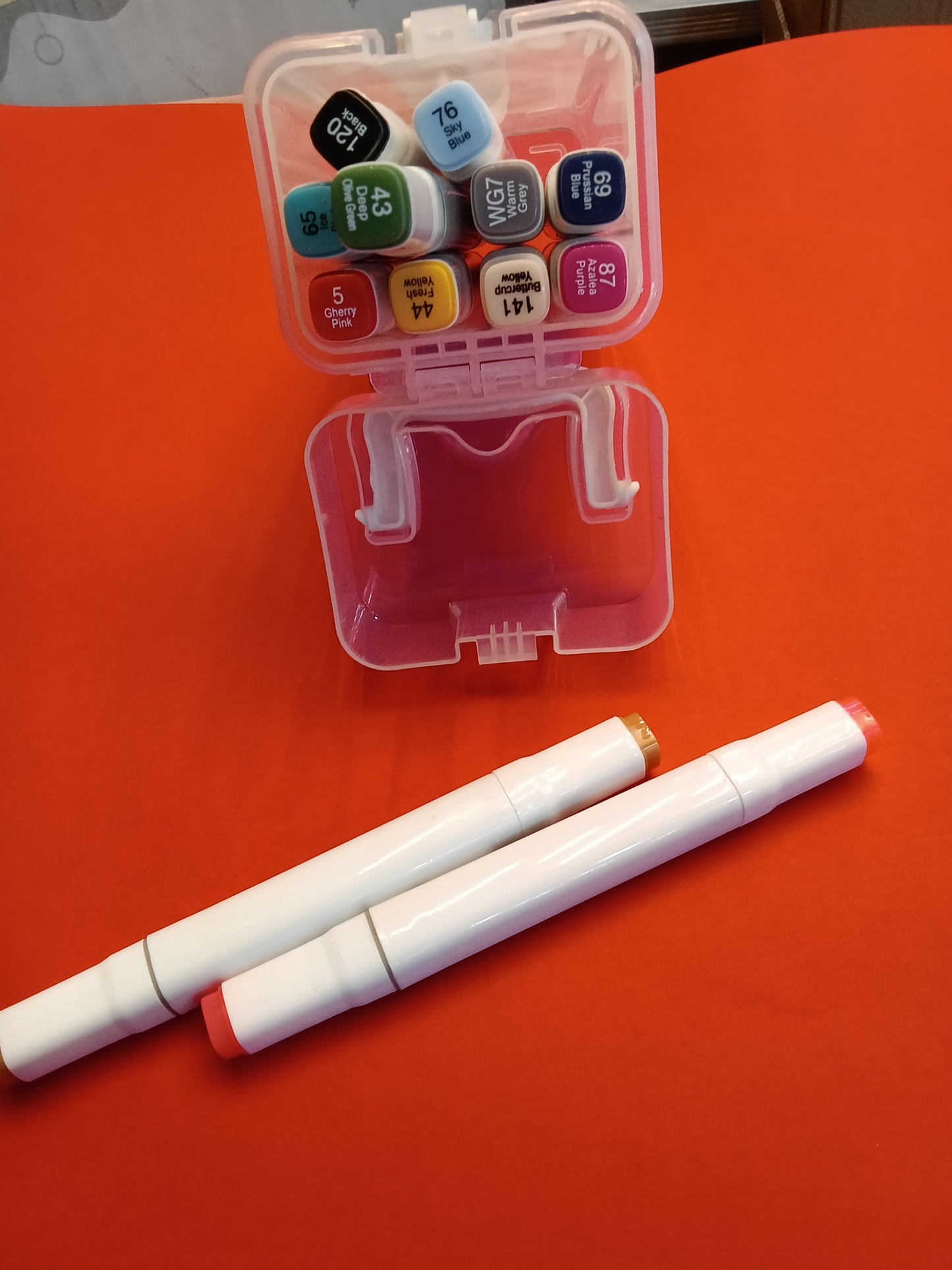 Touch wool marker 12shade