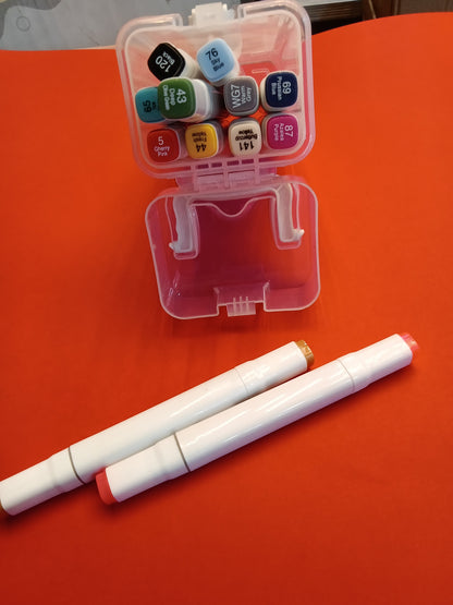 Touch wool marker 12shade