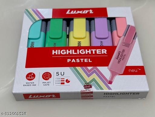 Luxar Highlighters pastel