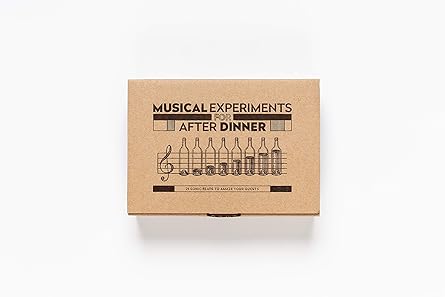 Musical Experiments for After Dinner: (Party Game, Interactive Card Game) Game – October 8, 2019
by Tom Parkinson (Author), Angus Hyland (Author), & 1