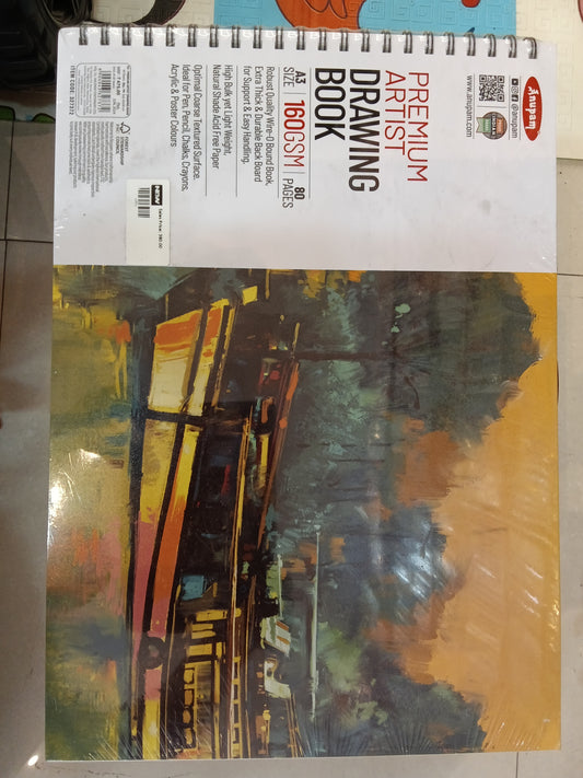 Anupam premium artist drawing book