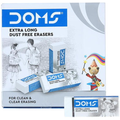 Doms Extra Long Dust Free Eraser