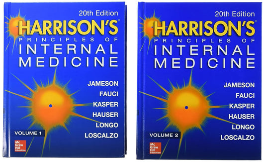 HARRISON’S PRINCIPLES OF INTERNAL MEDICINE 2 VOLS SET: - Volume I & Volume II 20th Edition