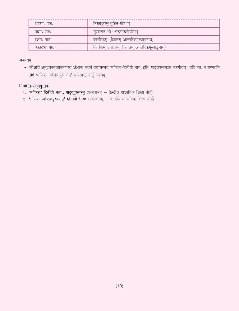 Rachna Sagar
Together with CBSE Question Bank Class 10 Sanskrit Communicative for 2025-26 Exam (Chapterwise & Topicwise)