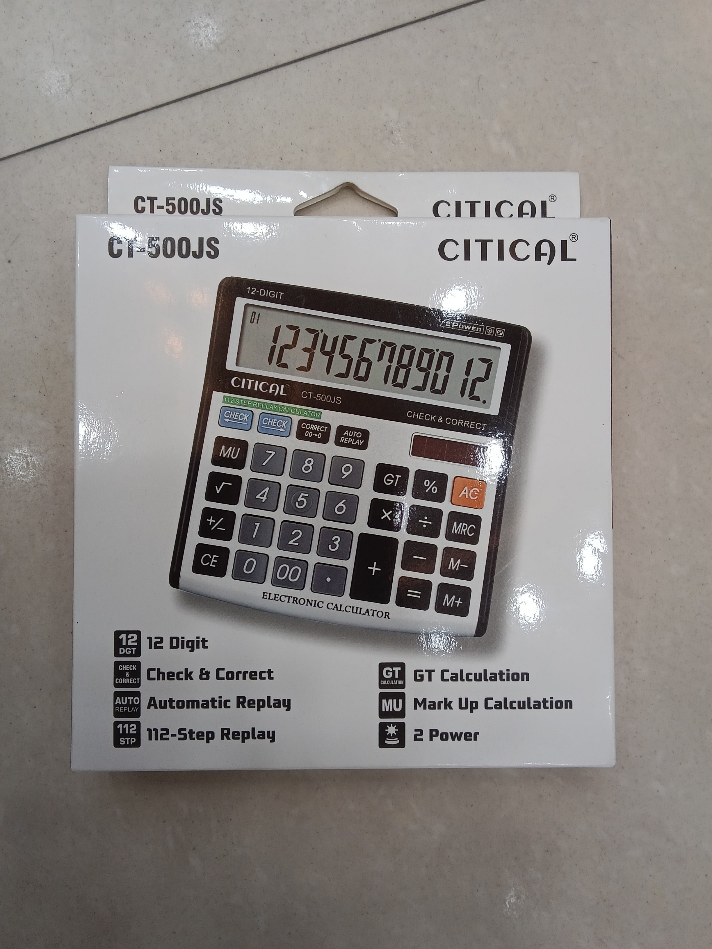 Citical ct-500js calculator