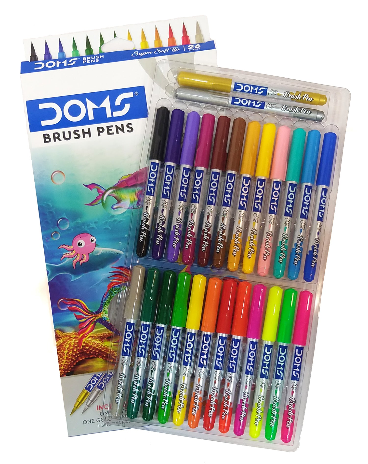 Doms super oft tip brush pen