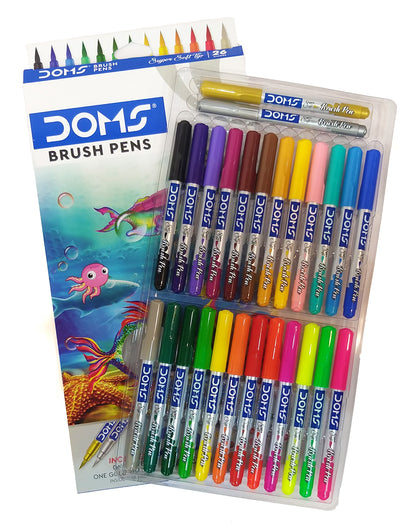 Doms super oft tip brush pen