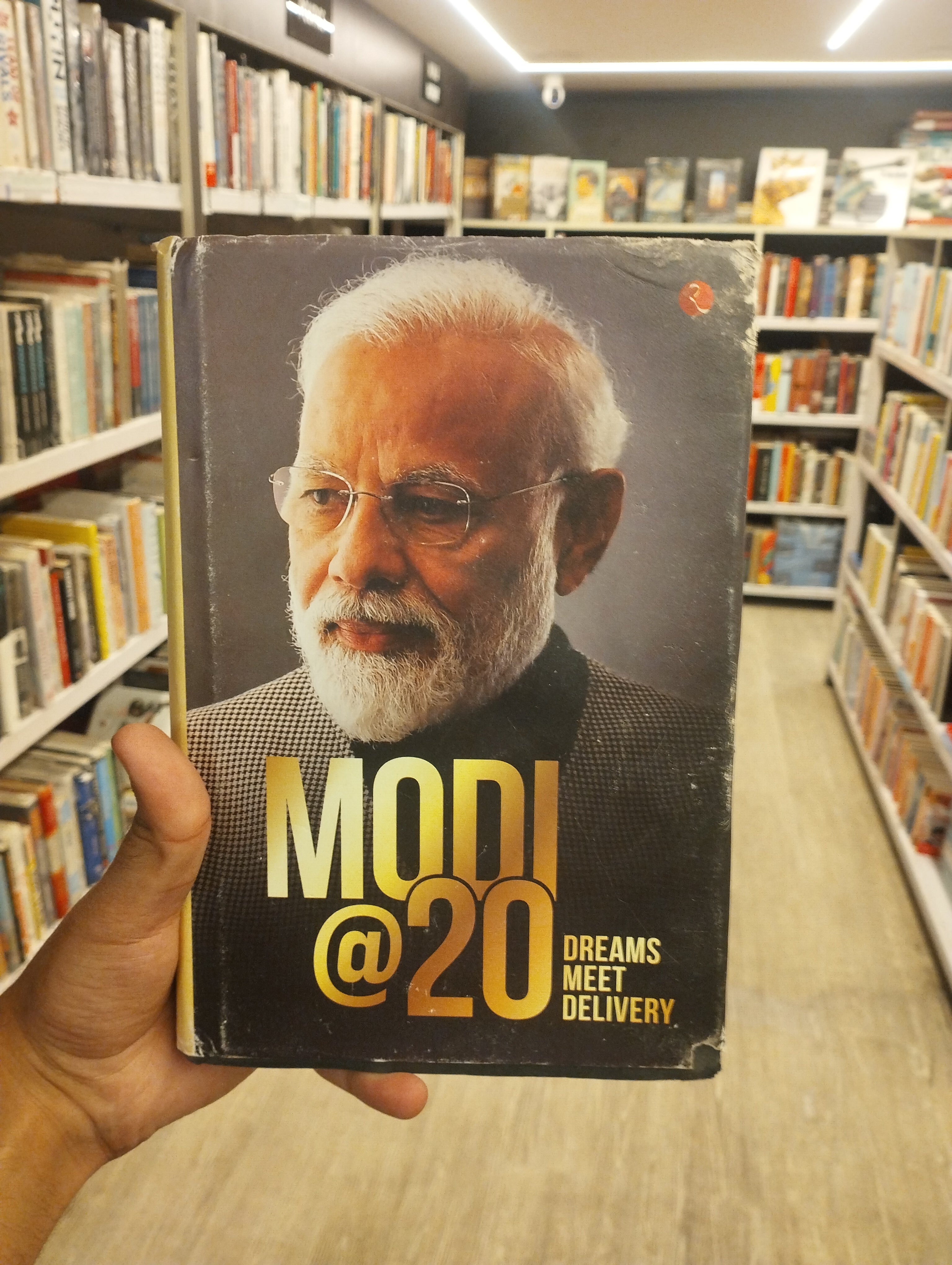 MODI@20: Dreams Meet Delivery Hardcover – 1 May 2022(Grade:B)