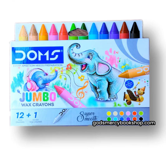 Doms jumbo wax Crayons super mooth 13shade