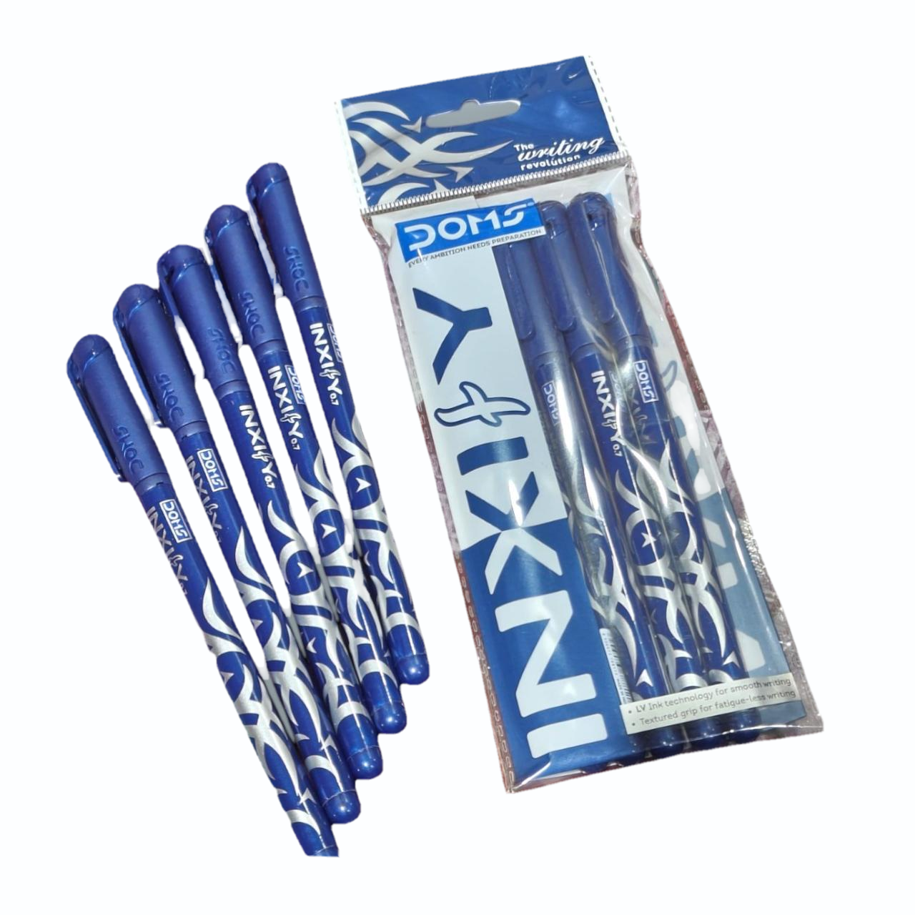 Doms inxify blue ball pen