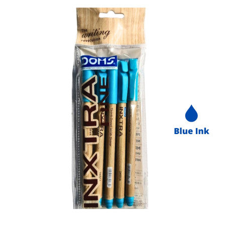 Doms Inxtra fine blue ball pen