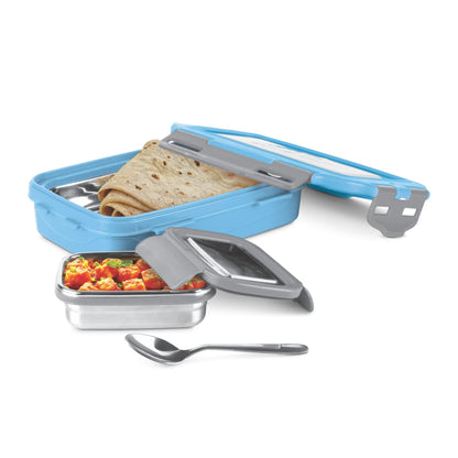 SKI Snap Lock Lunch Box