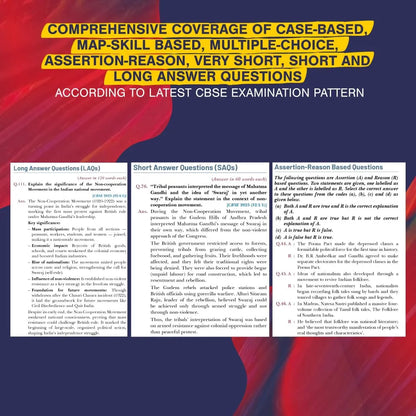 Xam idea Class 10 Social Science (2025-26) | Latest CBSE Syllabus | Mind Maps & Digital Learning Resources | Comprehensive Coverage