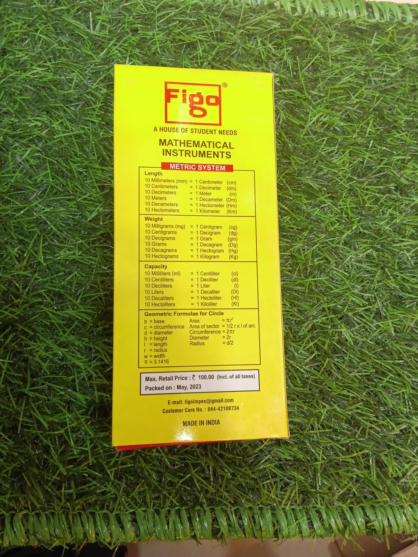 Figo mathematical instrument
