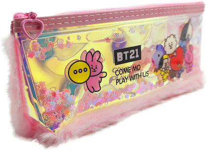 Soft pink pouch light weight
