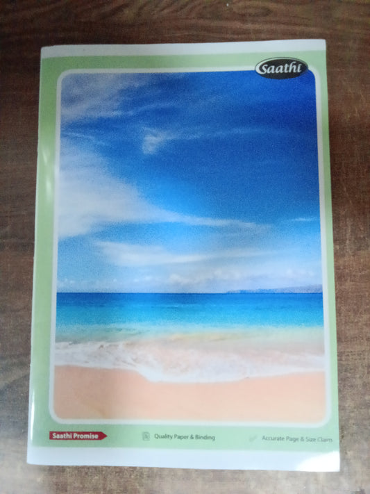 SAATHI EXERCISE NOTEBOOK 132PAGES 63/-