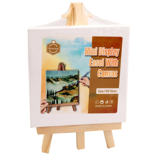 Mini Display Easel With Canvas Size10X10cm