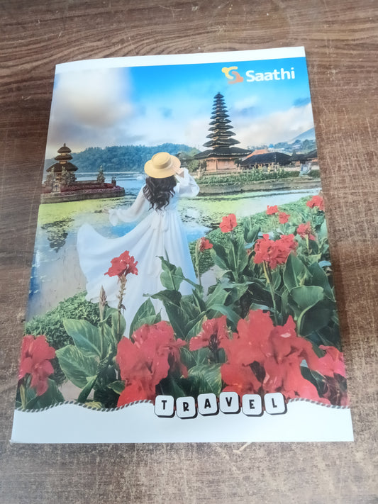 SAATHI EXERCISE NOTEBOOK 172PAGES 70/-