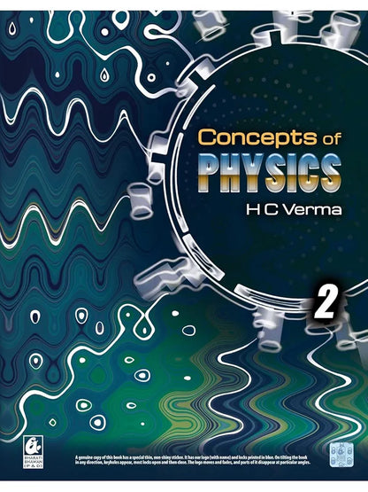 Concepts of Physics - HC Verma - Vol 1 and 2 - Set of 2 Books - [ORIGINAL BOOKS-TOP GRADE PAPER & PRINT] - For 2025-26 Exams - Latest Editions