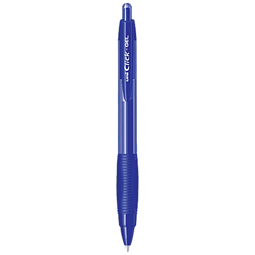 Uni click Gel pen blue