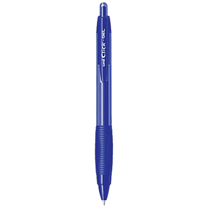 Uni click Gel pen blue