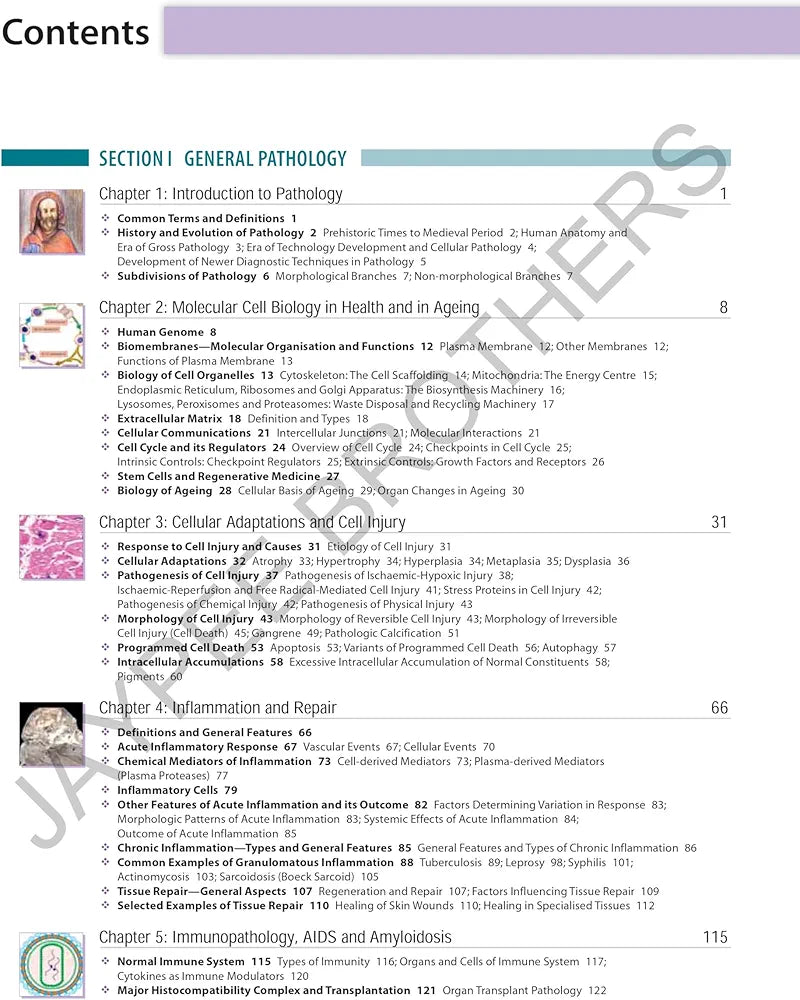 TEXTBOOK OF PATHOLOGY (FREE PATHOLOGY QUICK REVIEW) By Harsh Mohan 
9th Edition Revised Reprint