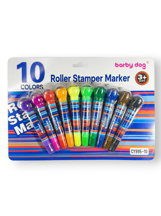 10colour Roller stamper marker