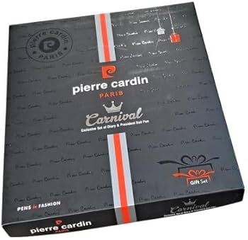 Pierre cardin paris carnival exclusive set of dairy and president ball pen