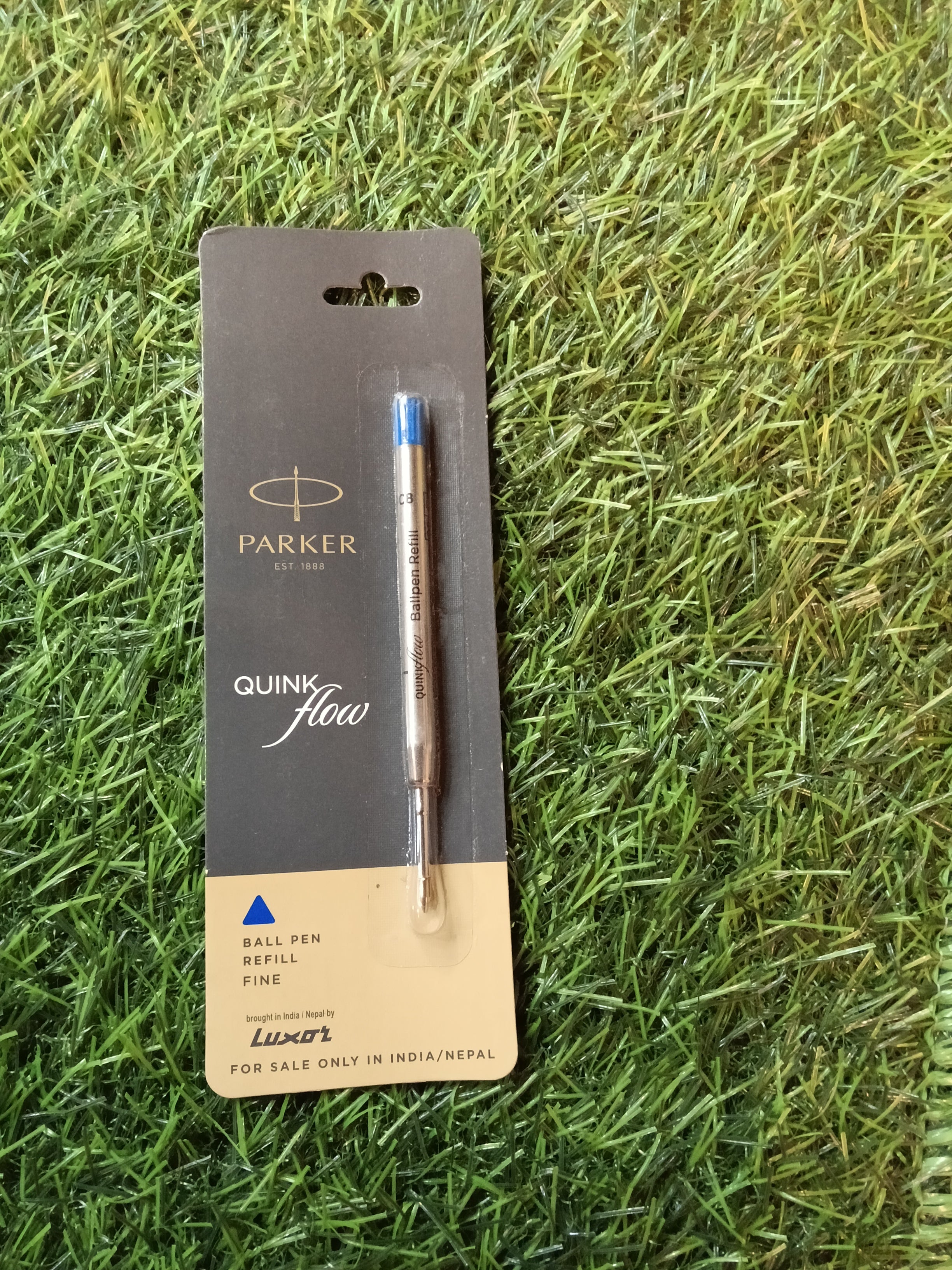 Parker ball pen refell fine blue