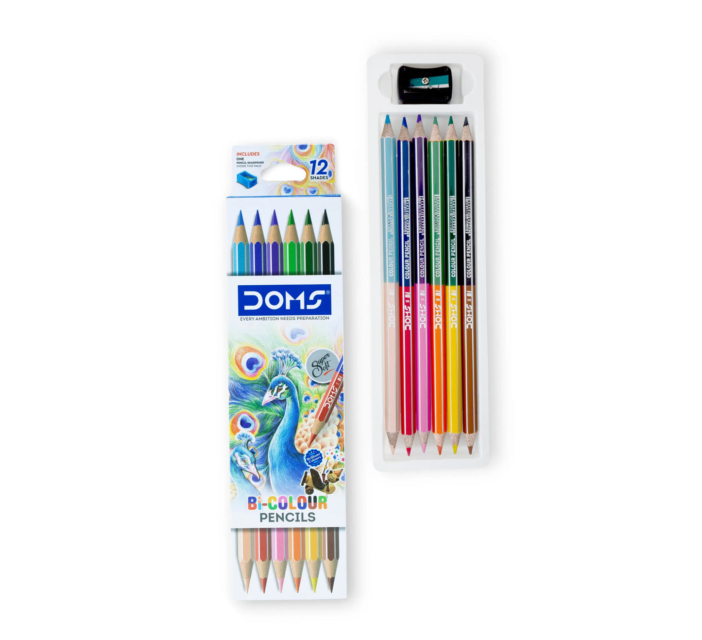 Doms Bi colour pencils