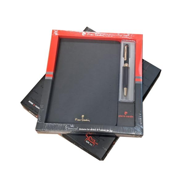 Pierre cardin paris carnival exclusive set of dairy and president ball pen