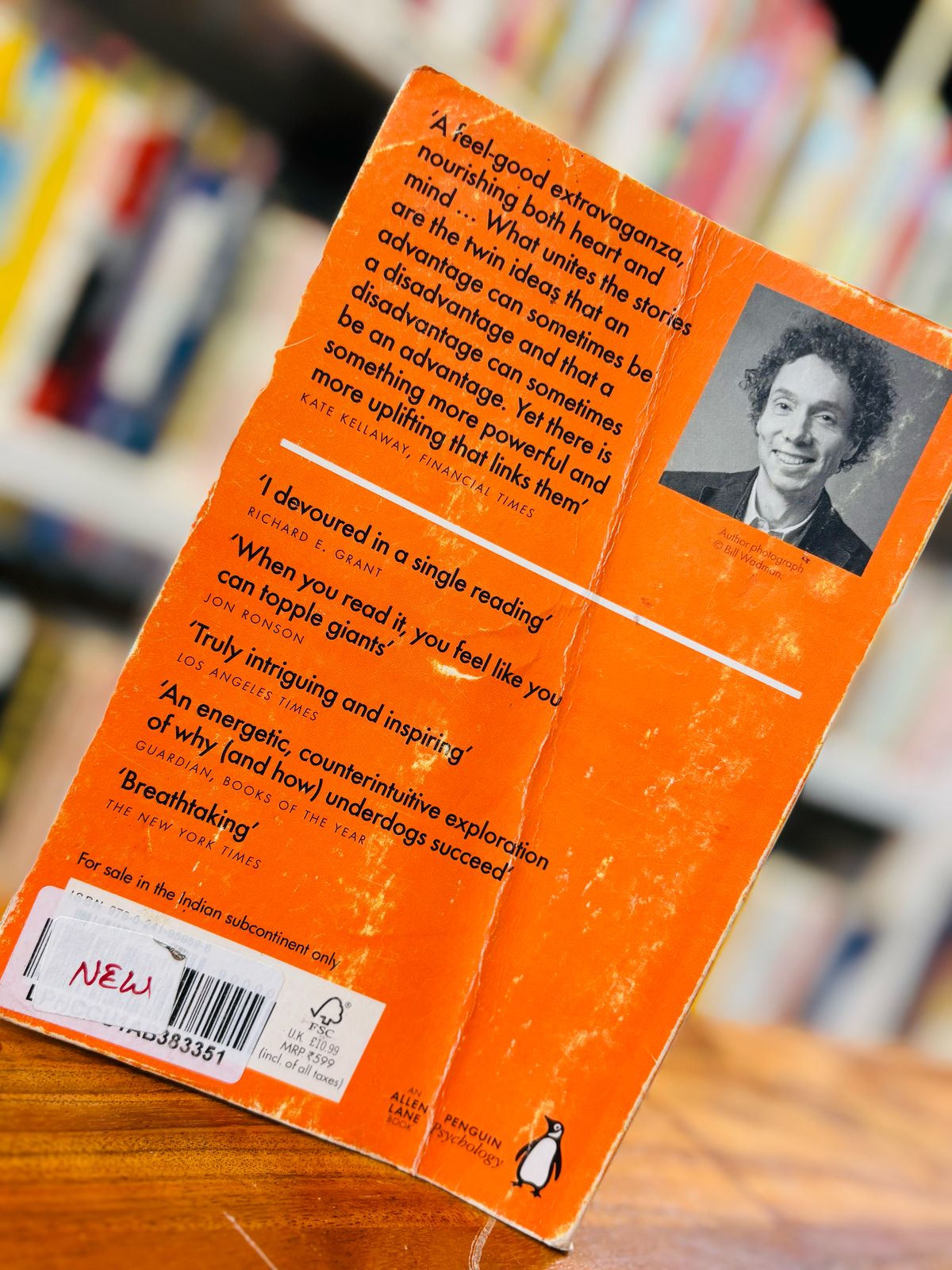 DAVID AND GOLIATH [MALCOLM GLADWELL]