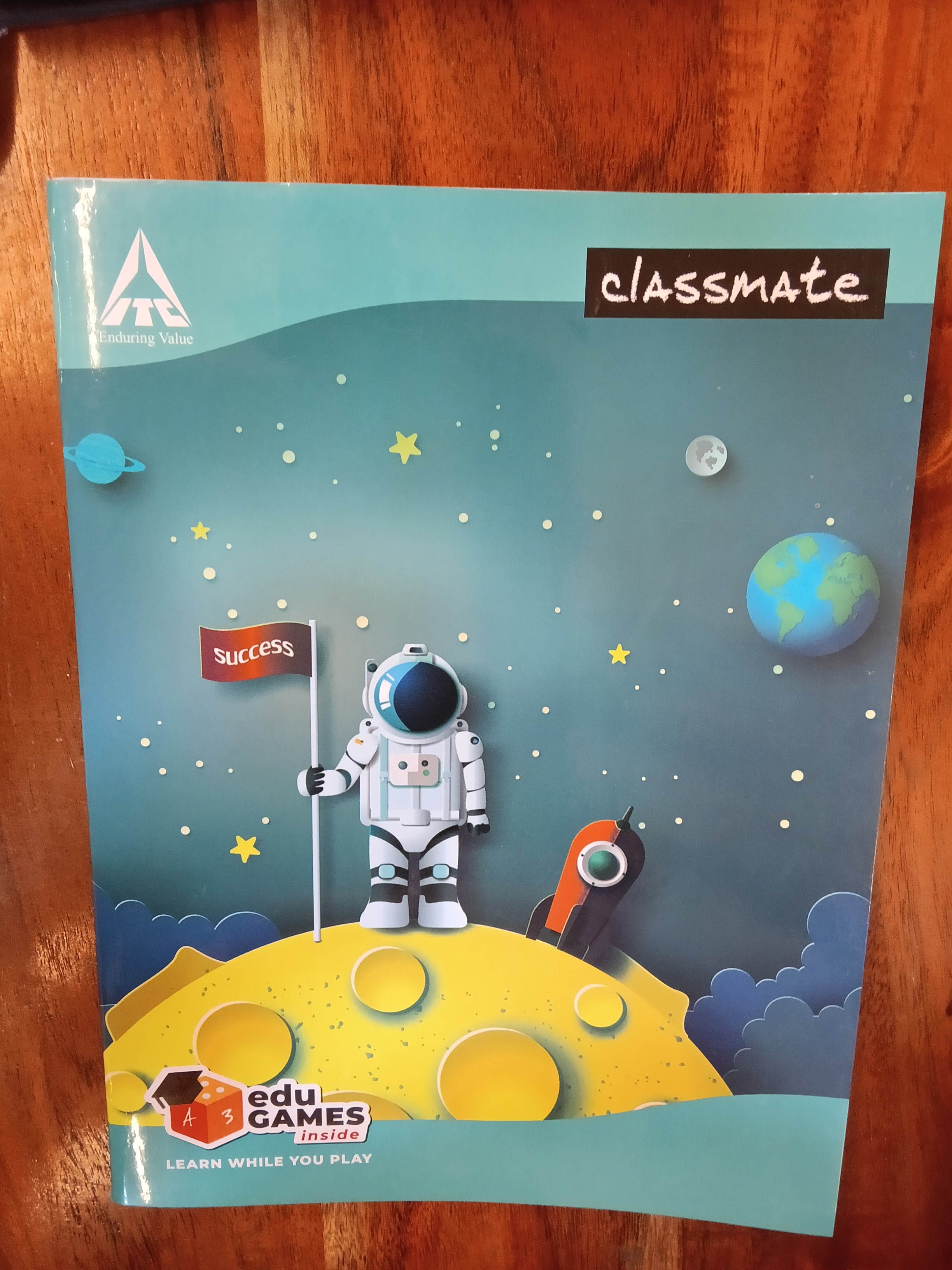 CLASSMATE NOTE BOOK  172Pages 55/-