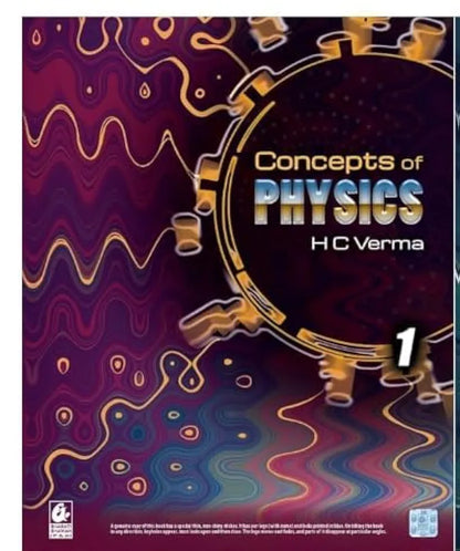 Concepts of Physics - HC Verma - Vol 1 and 2 - Set of 2 Books - [ORIGINAL BOOKS-TOP GRADE PAPER & PRINT] - For 2025-26 Exams - Latest Editions