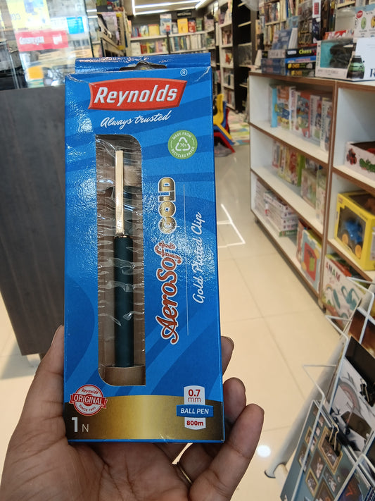 Reynolds aerosoft gold ball pen