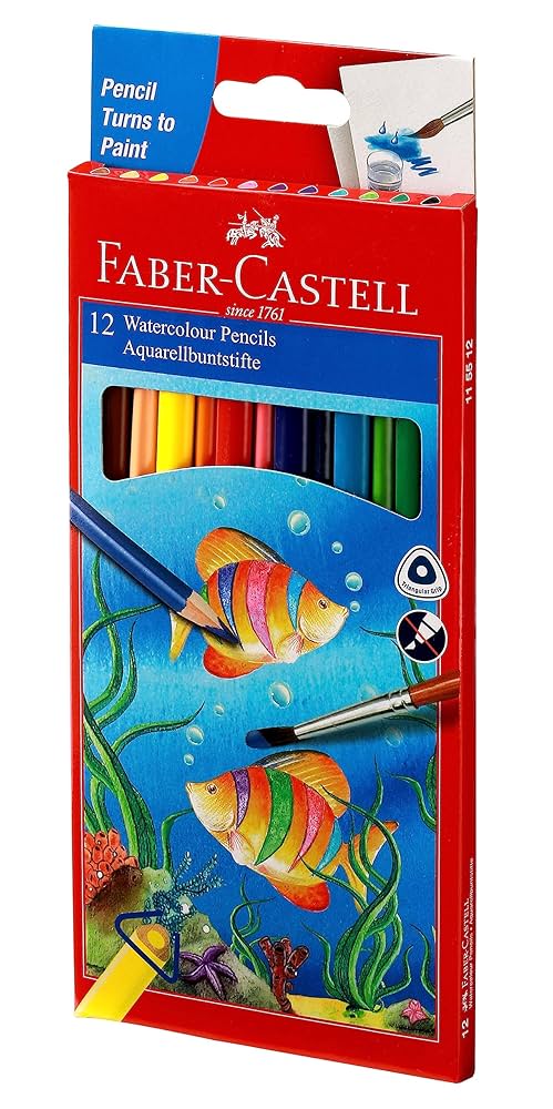 Faber Castell 12 watercolor pencil
