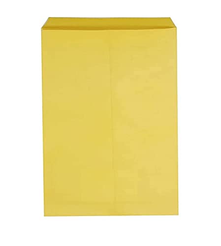 Saya yellow laminated envelope