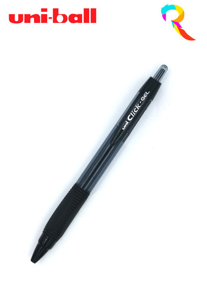 Uni click Gel pen black