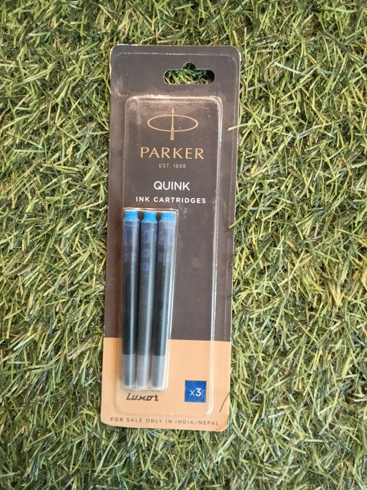 Parker ink cartridges (blue)