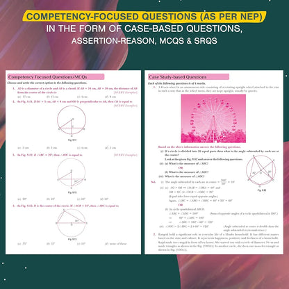 Xam idea Class 9 Mathematics (2025-26) | Latest CBSE Syllabus| NEP 2020 & NCFSE 2023 Aligned | With Competency-Focused & Free Response Qs | Self-Assessment Tests