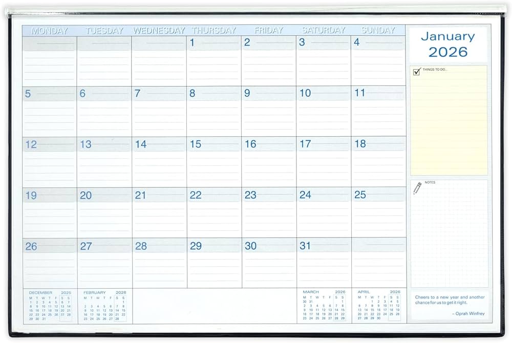 2026 table planner large