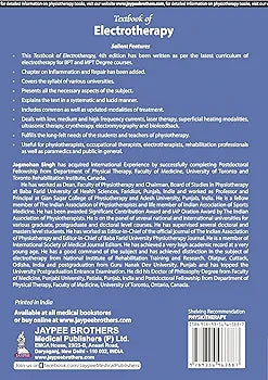Textbook of Electrotherapy By Jagmohan Singh