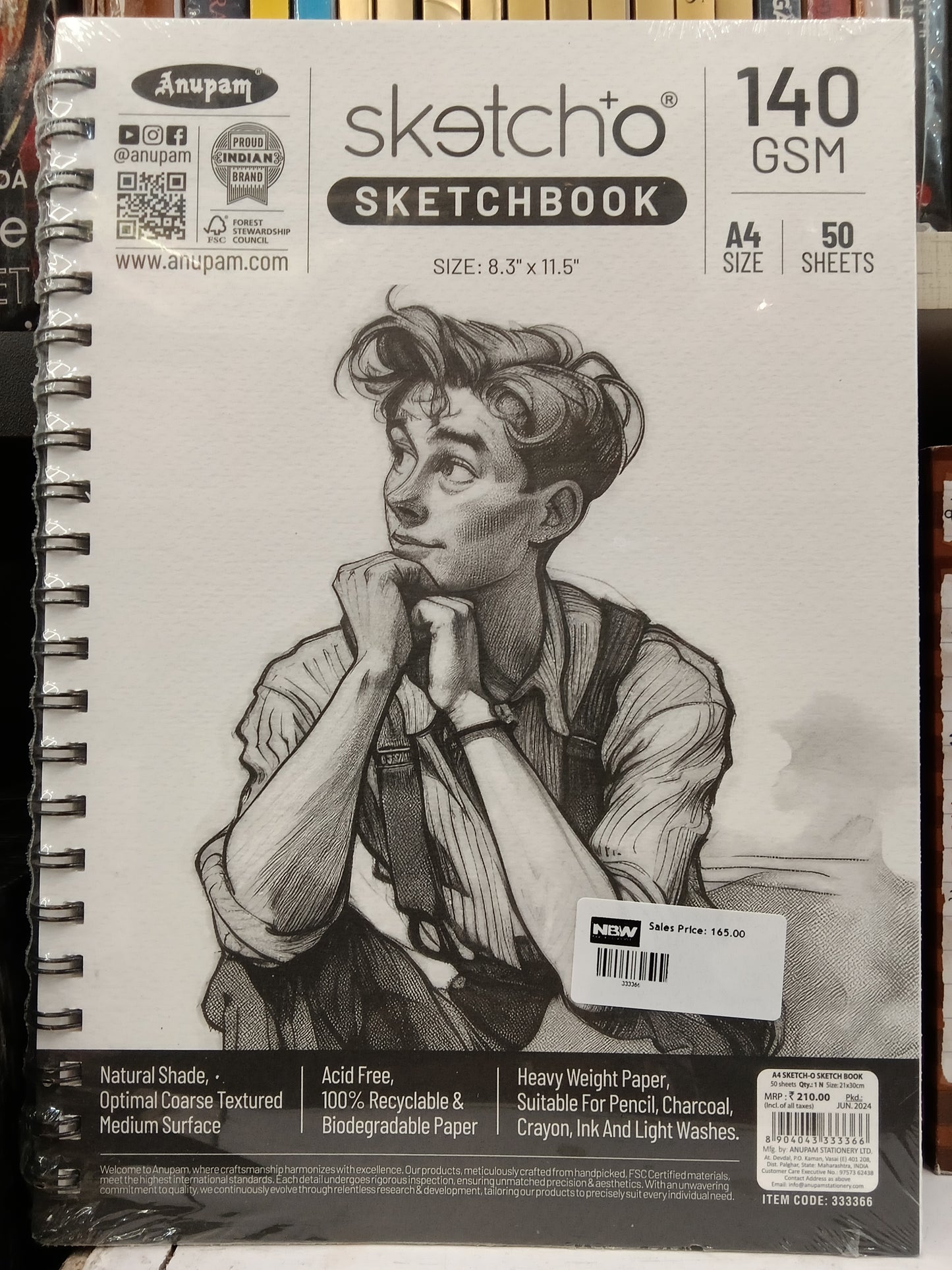 Anupam sketch book