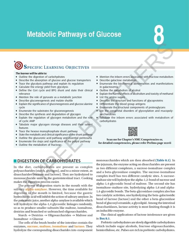Textbook of Biochemistry for Medical Students, 11/E for MBBS 1st Year and NEET-PG | CBME-Aligned, 40 Case Scenarios, AETCOM Module | Free One Stop ... Questions: A Clinically Integrated Approach
by DM Vasudevan (Author), Sreekumari S (Author), & 1 More  F