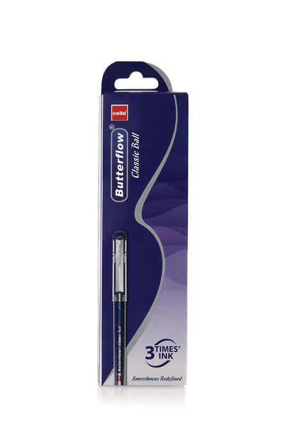 Butterflow classic ball pen blue