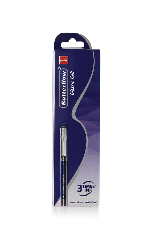 Butterflow classic ball pen blue