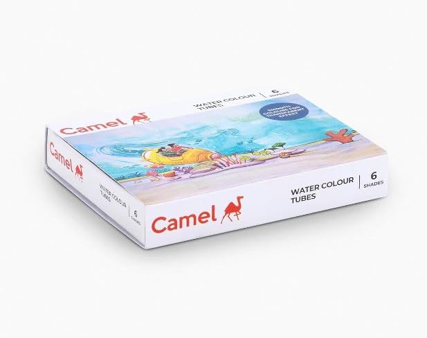 Comel water colour tubes 6shades