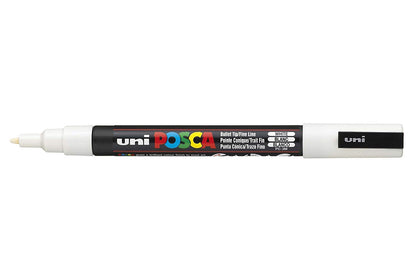 Uni posca white marker 6 pcs